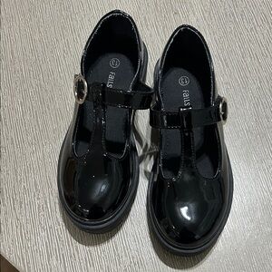 Falls Creek Black Patent Dress Shoes for Kids